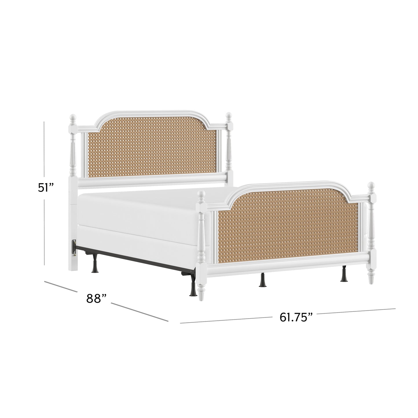Melanie Wood Bed