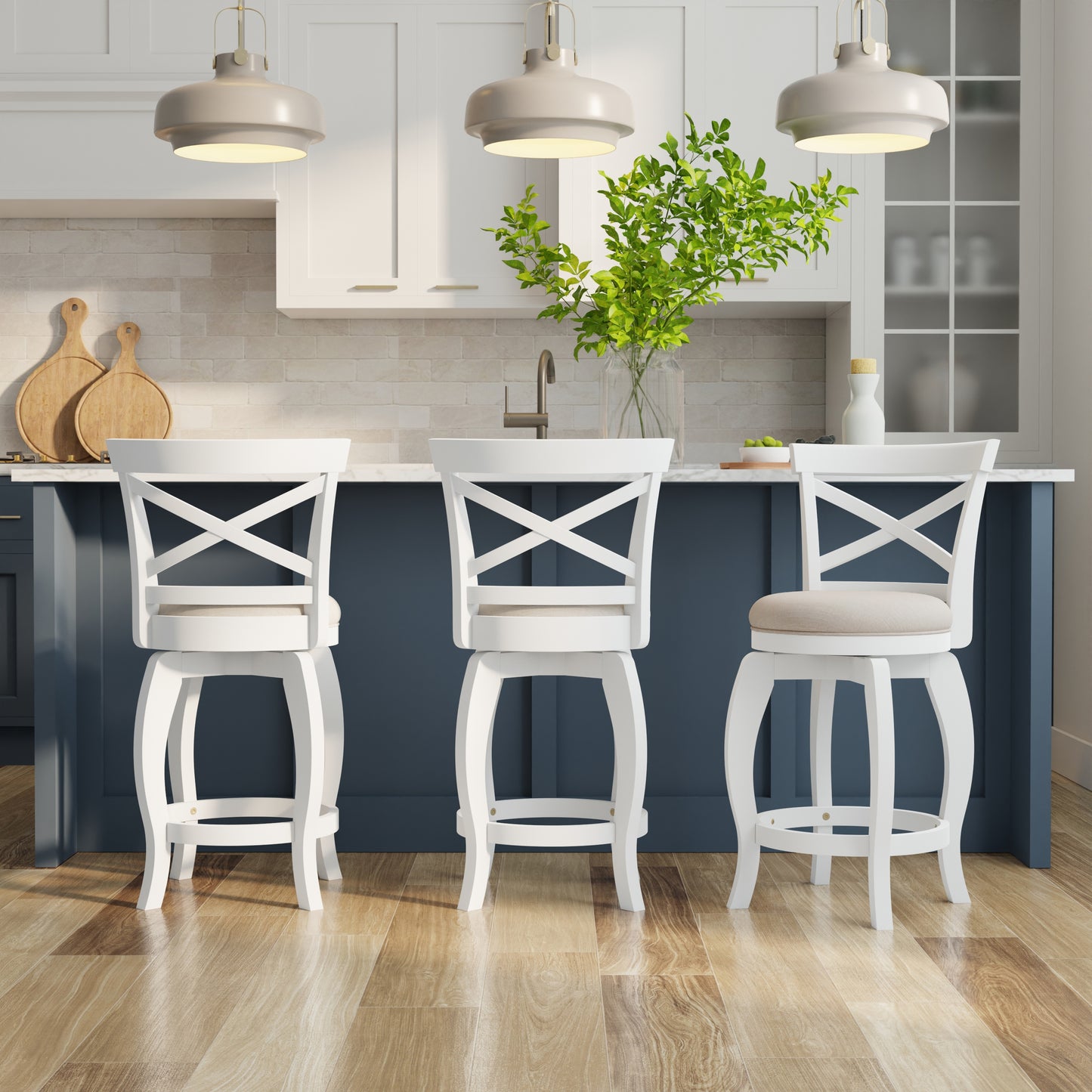 Saddlebrook Wood Stool