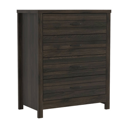 Lancaster Wood 4 Drawer Dresser