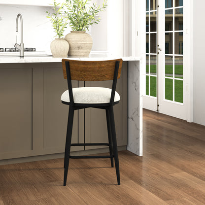 Southbridge Metal Counter and Bar Stools