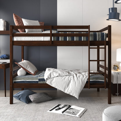 Campbell Wood Bunk Bed with Ladder