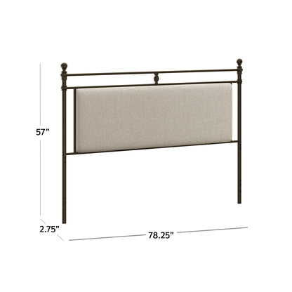 Ashley Metal Headboard with Frame