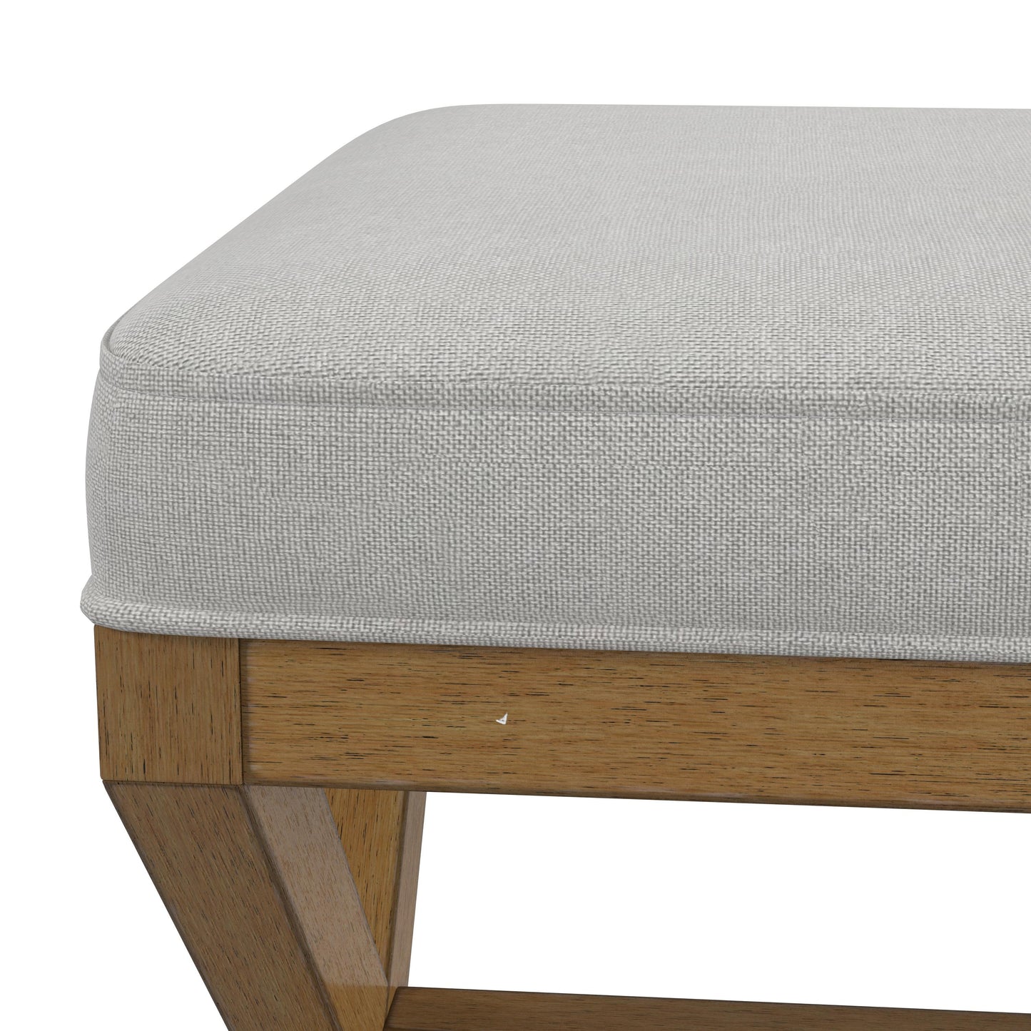 Somerset Wood Vanity Stool