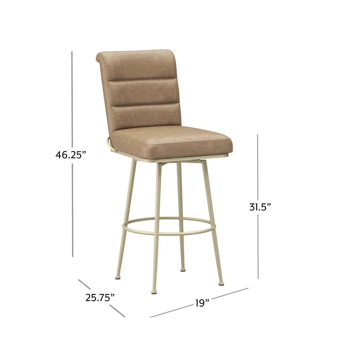 Stause Metal Counter and Bar Stools