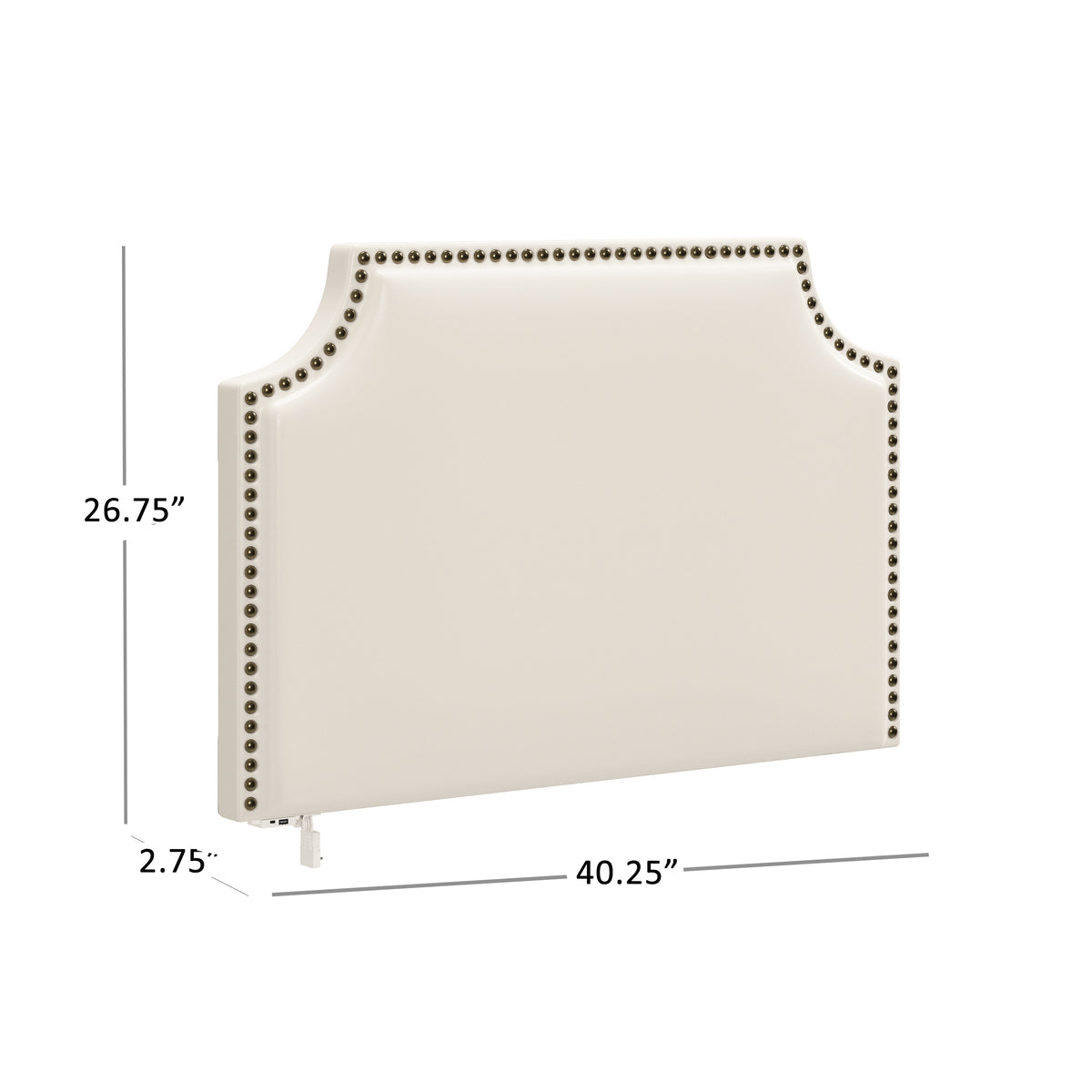 Chapin Upholstered Hanging Headboard
