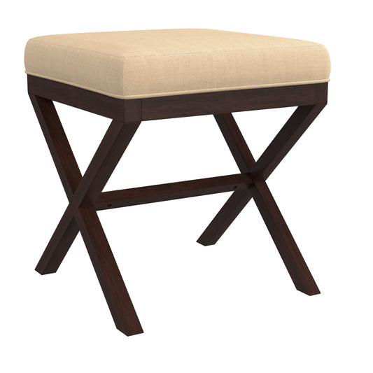 Morgan Wood Vanity Stool