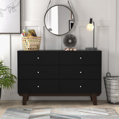 Kincaid Wood 6 Drawer Dresser