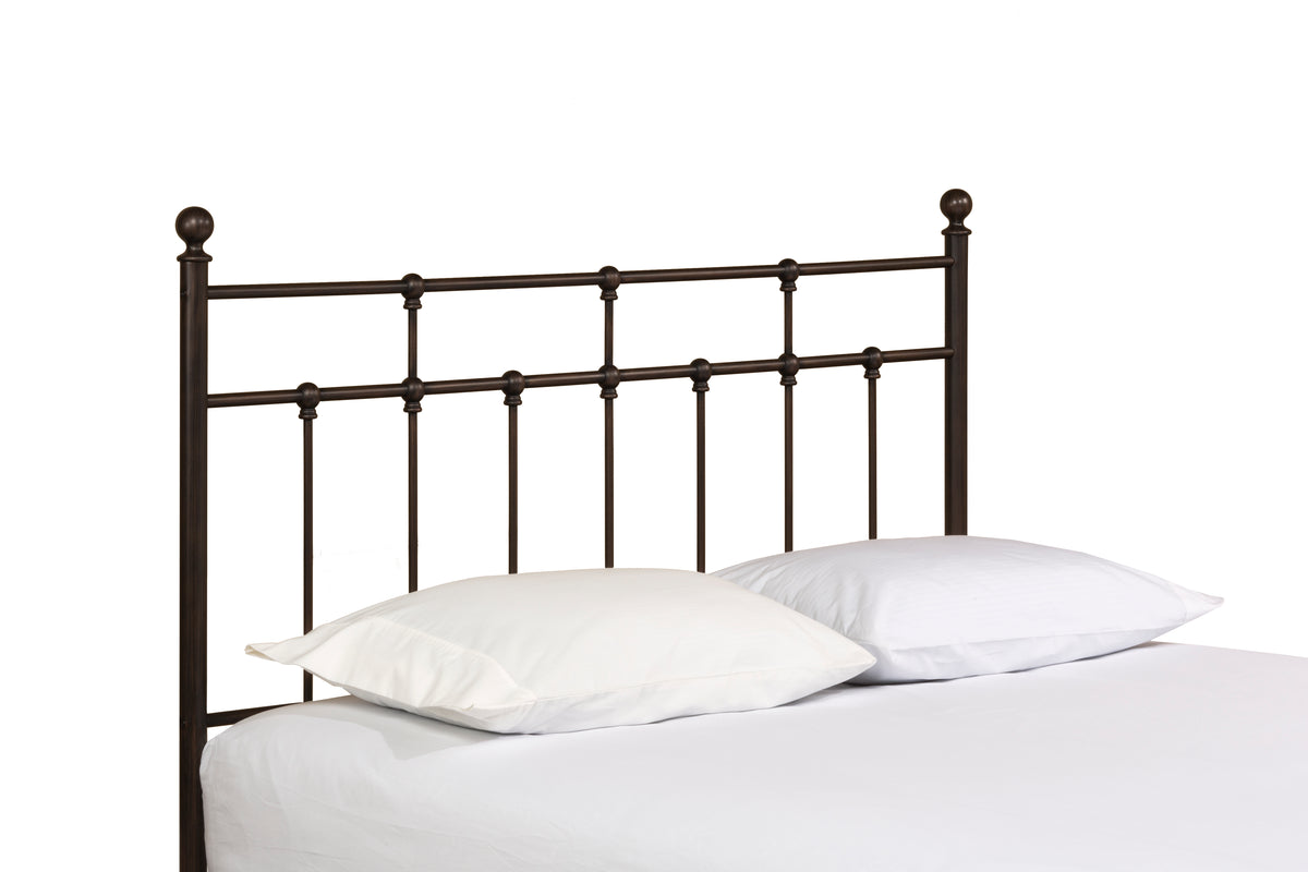Providence Metal Full/Queen Size Headboard with Spindle and Casting Design