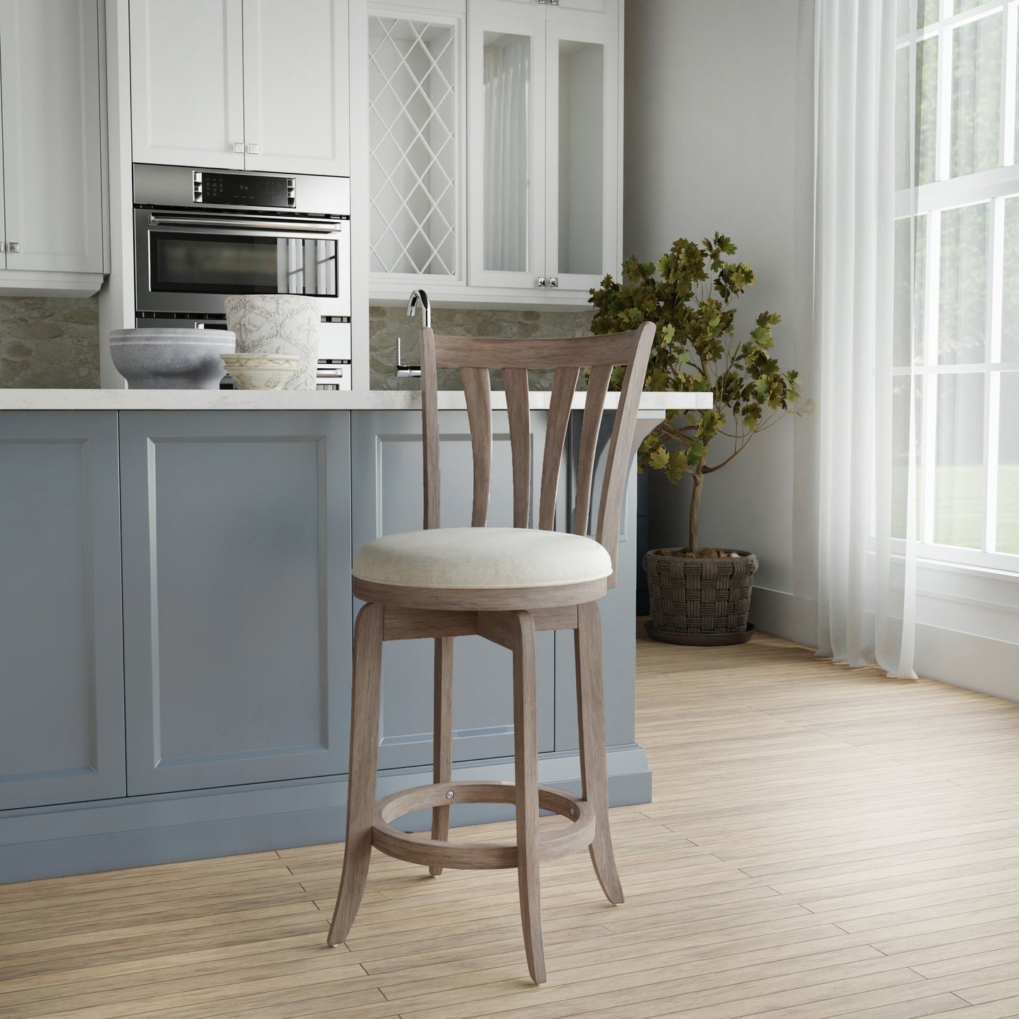 Hartville Wood Stool