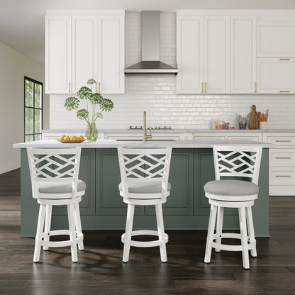 Riva Wood Counter and Bar Stools