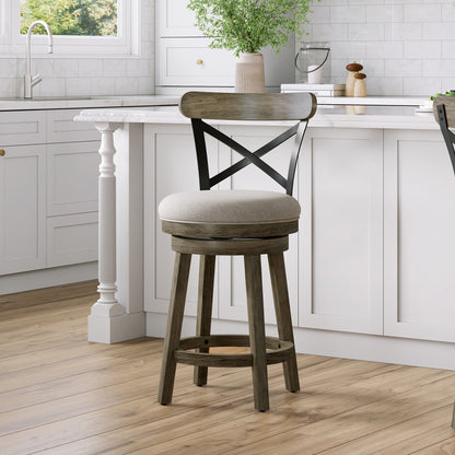 Reid Wood Counter and Bar Stools