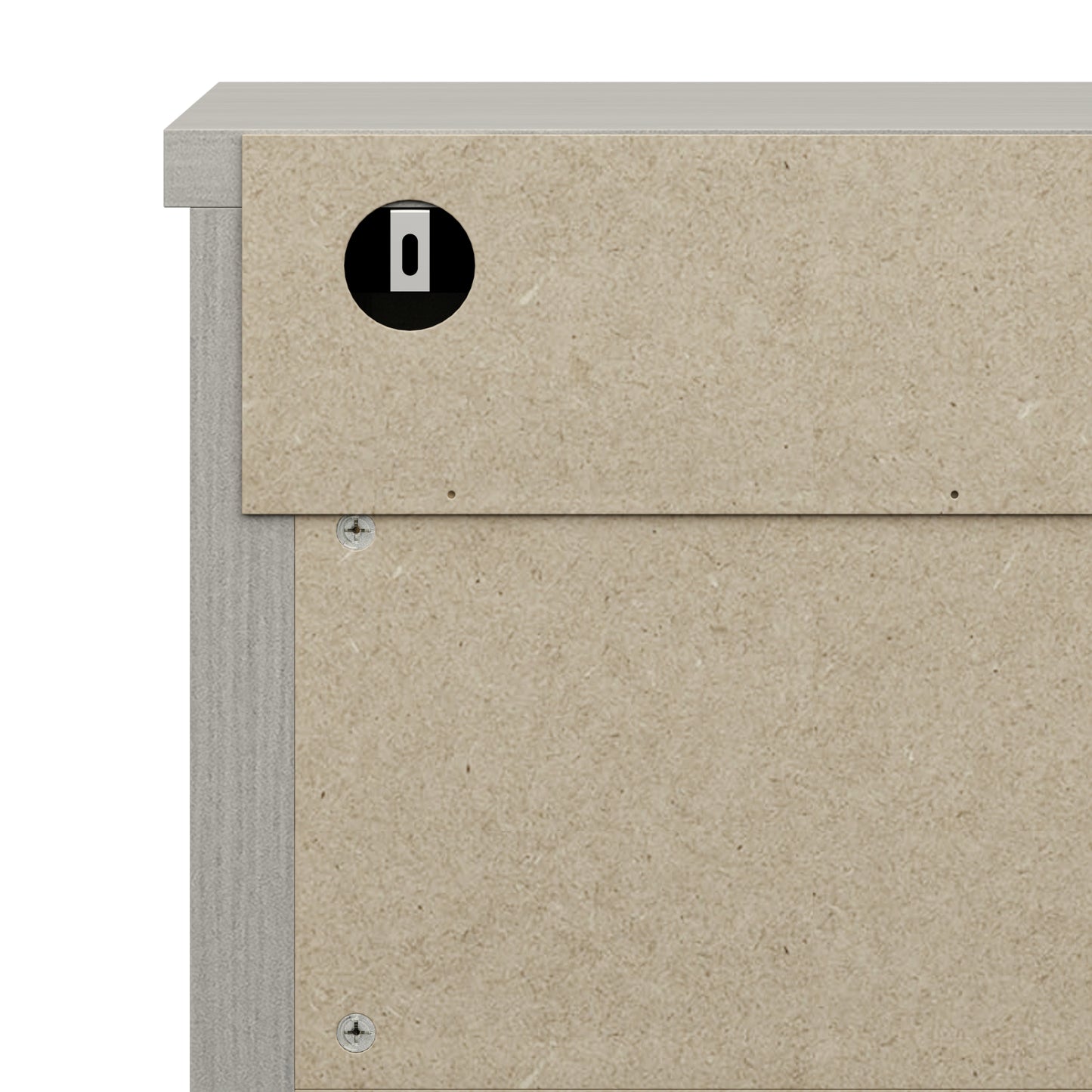 Harmony Wood 4 Drawer Dresser