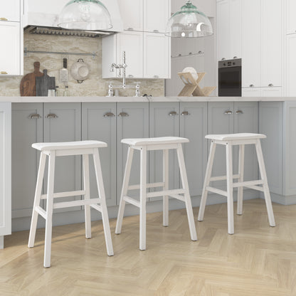 Moreno Wood Stool