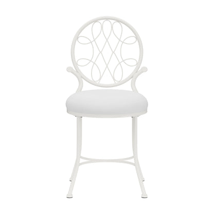 O'Malley Metal Vanity Stool