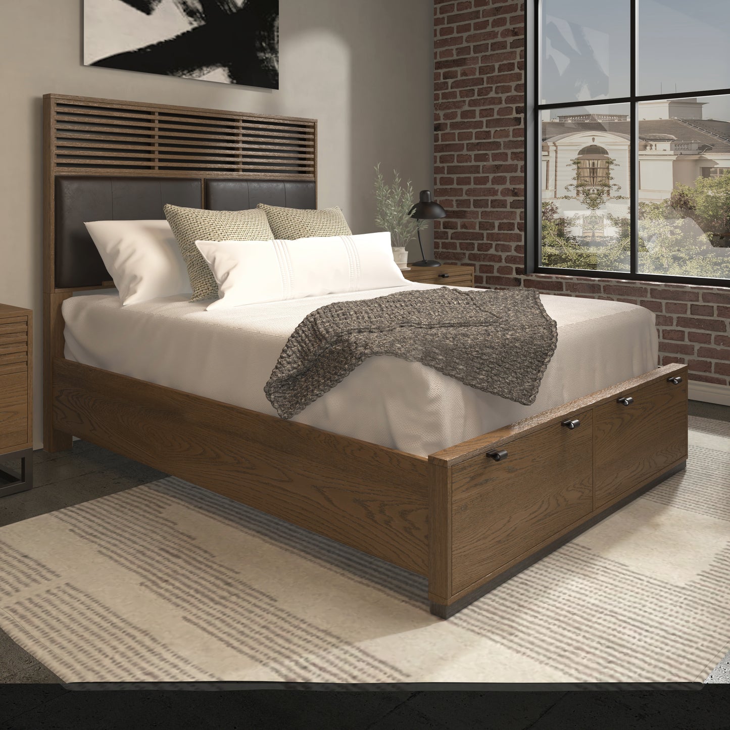 Reserve Wood Storage Bed