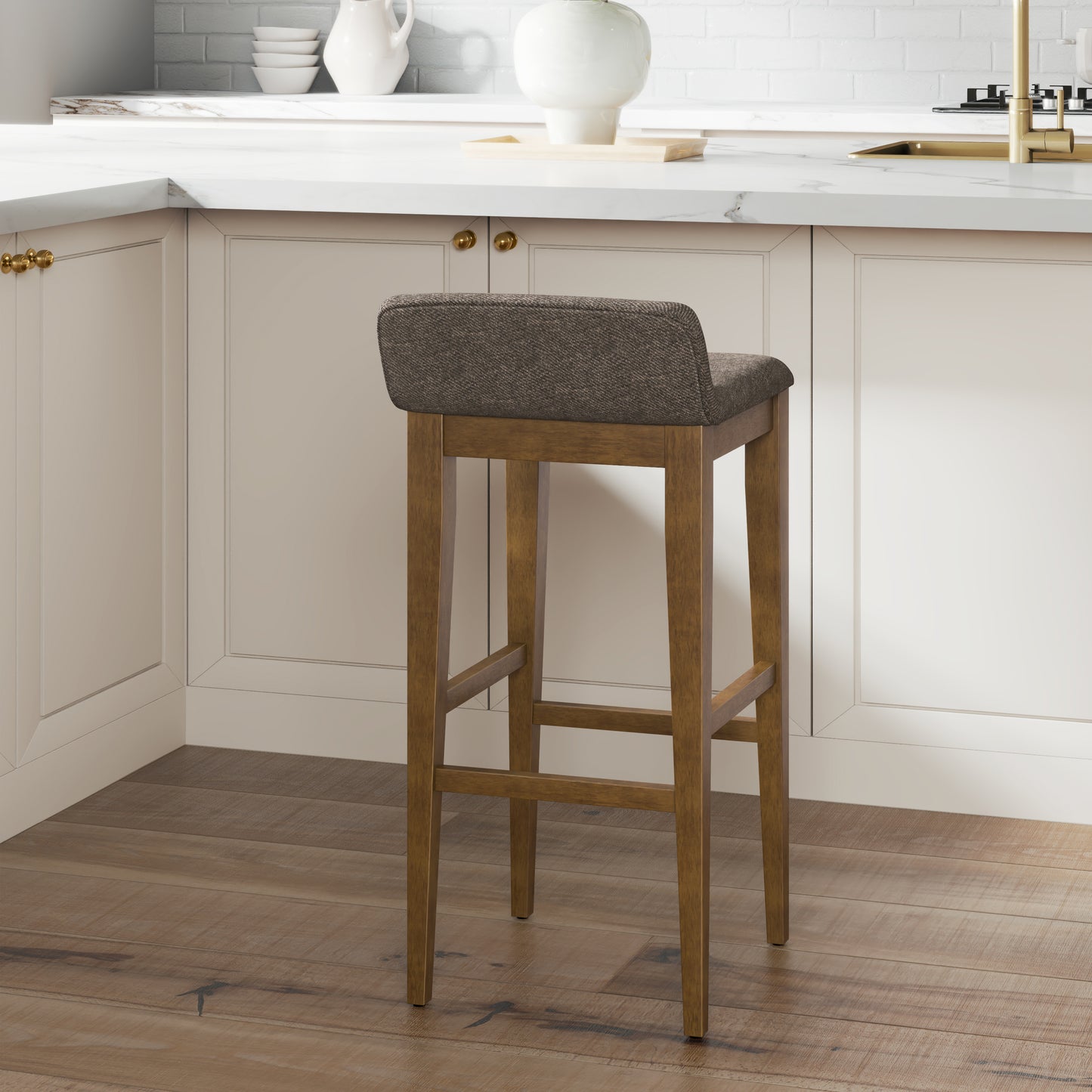 Renmark Wood Stool