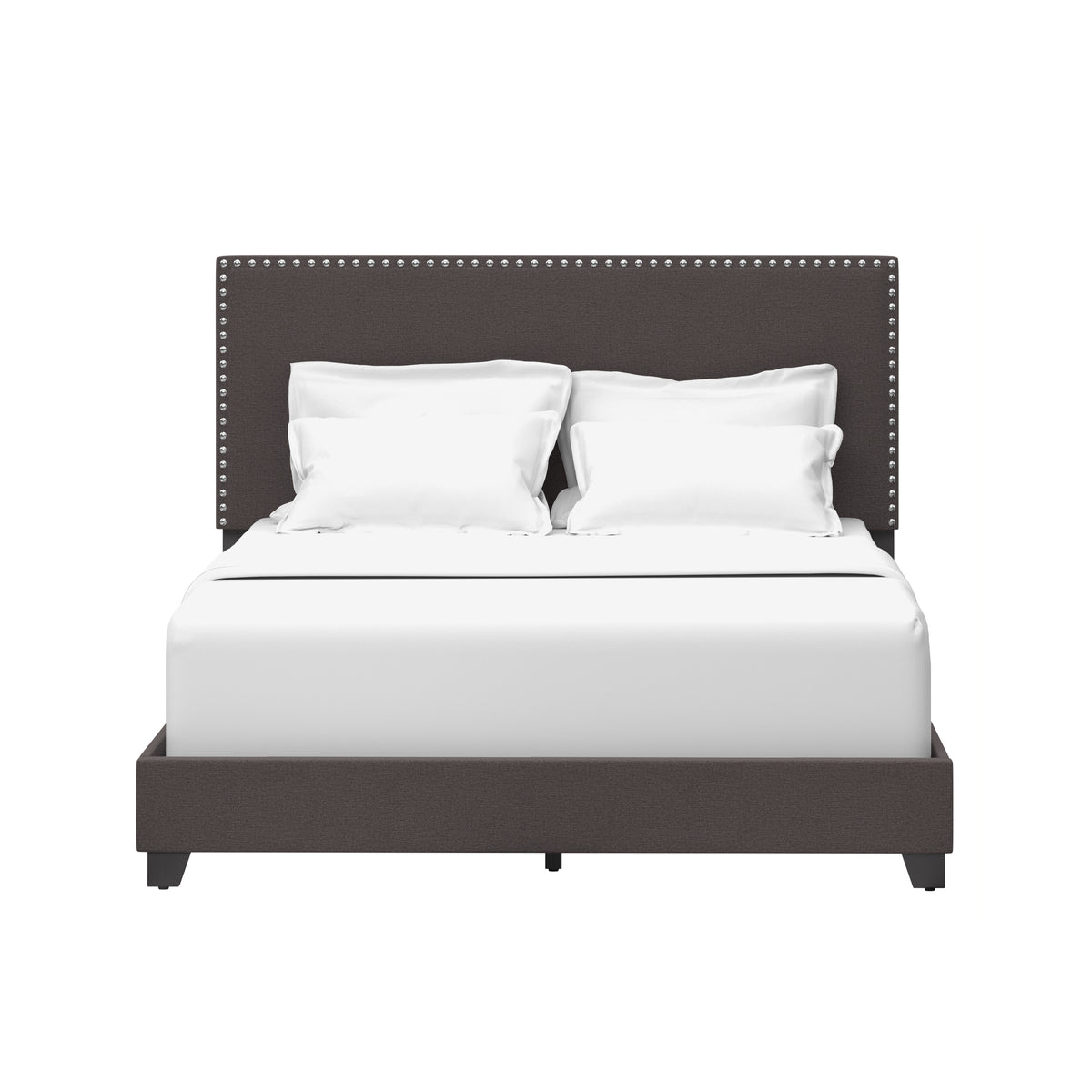 Gayle Nail Head Trim Upholstered Full Bed