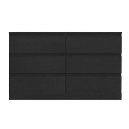 Brindle Wood 6 Drawer Dresser