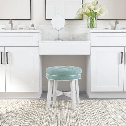 Sophia Wood Vanity Stool