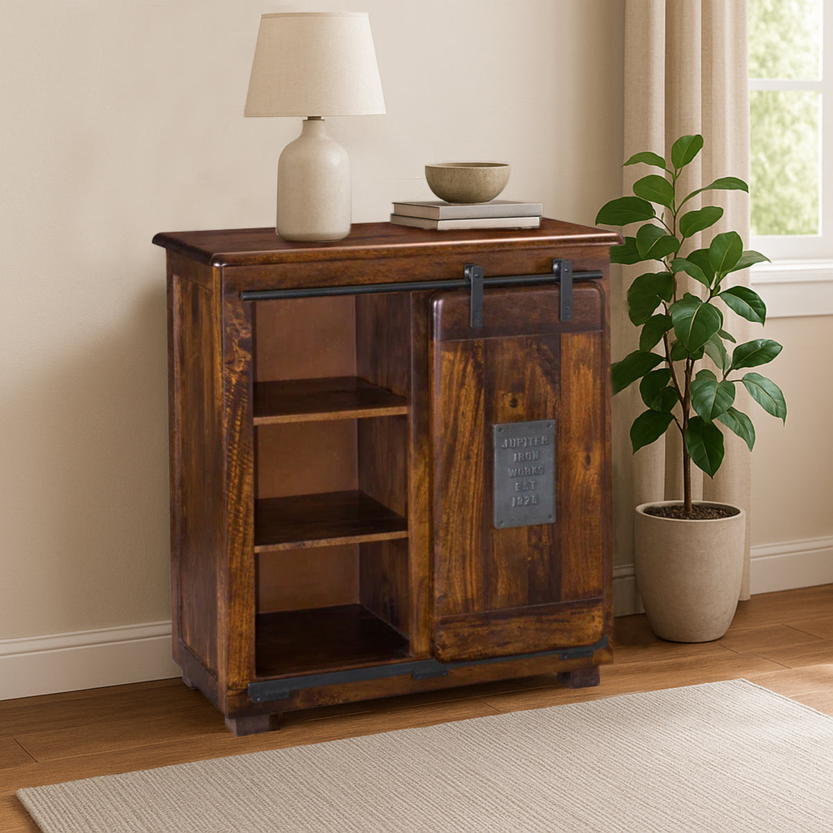 Dun Wood Sideboard