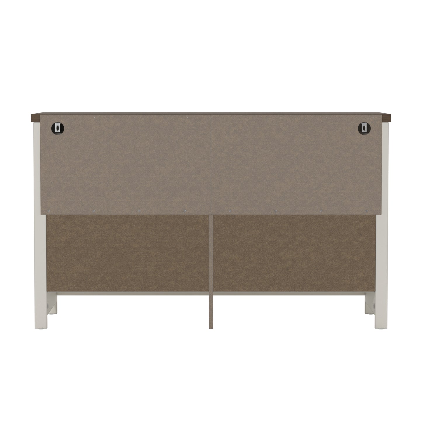 Lancaster Wood 6 Drawer Dresser