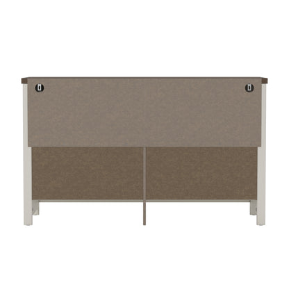 Lancaster Wood 6 Drawer Dresser