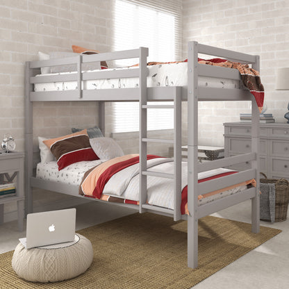 Campbell Wood Bunk Bed with Ladder