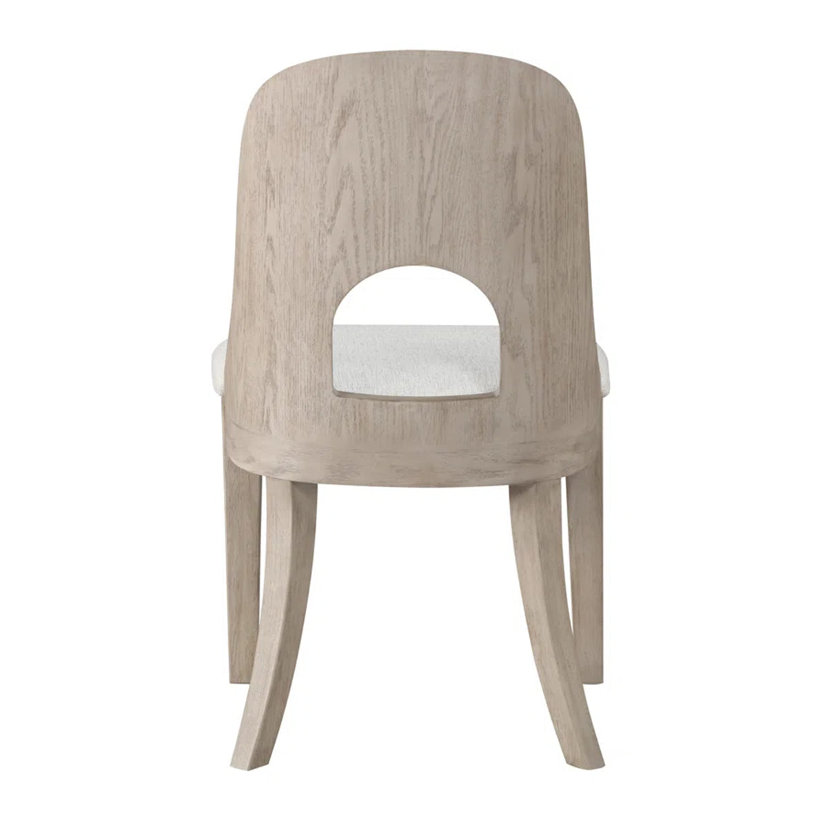 Niamh Wood and Upholstered Dining Chair, Set of 2