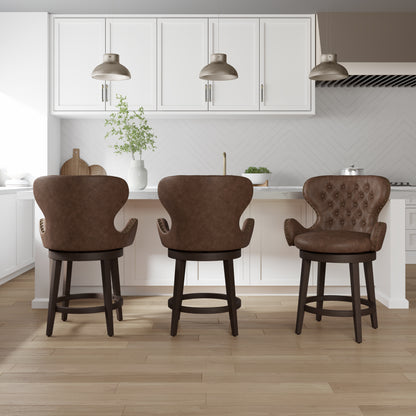 Mid-City Wood Stool