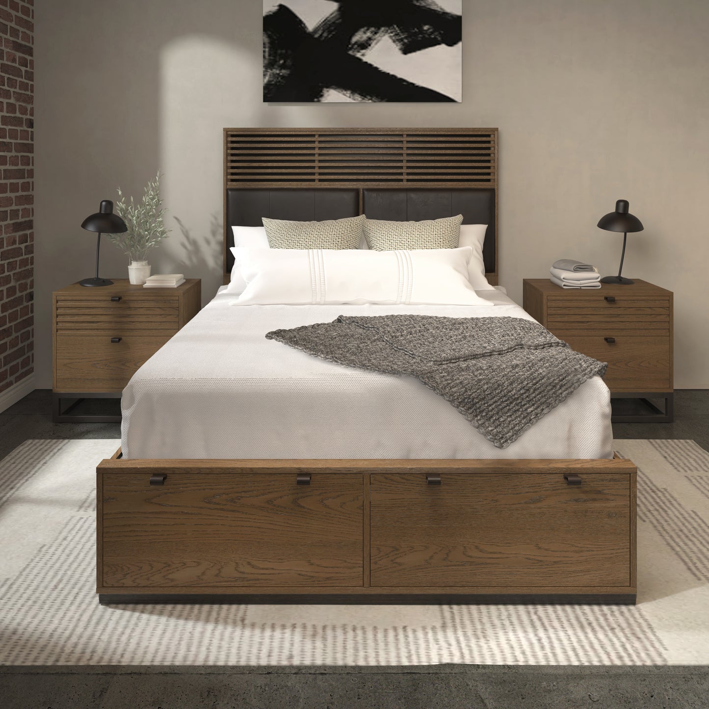 Reserve Wood Storage Bed