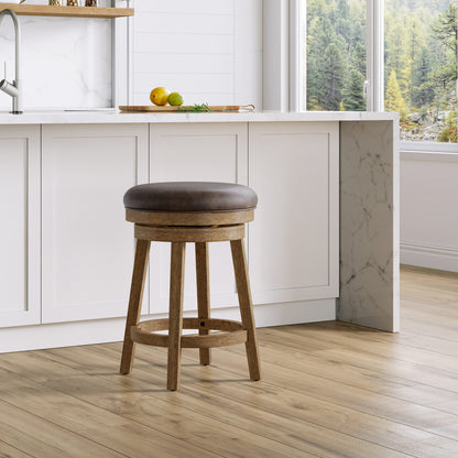 Raine Wood Counter and Bar Stools