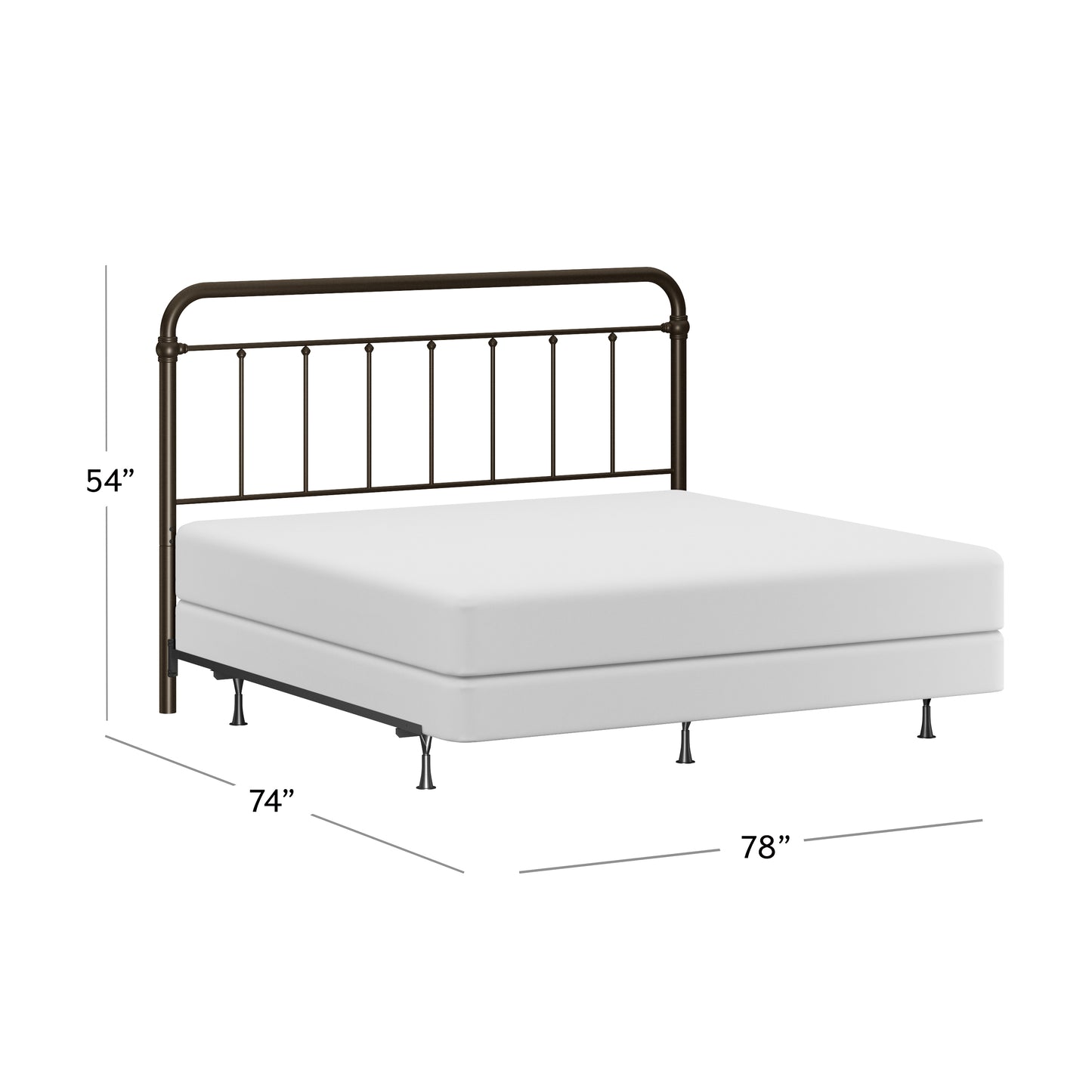 Kirkland Metal Headboard