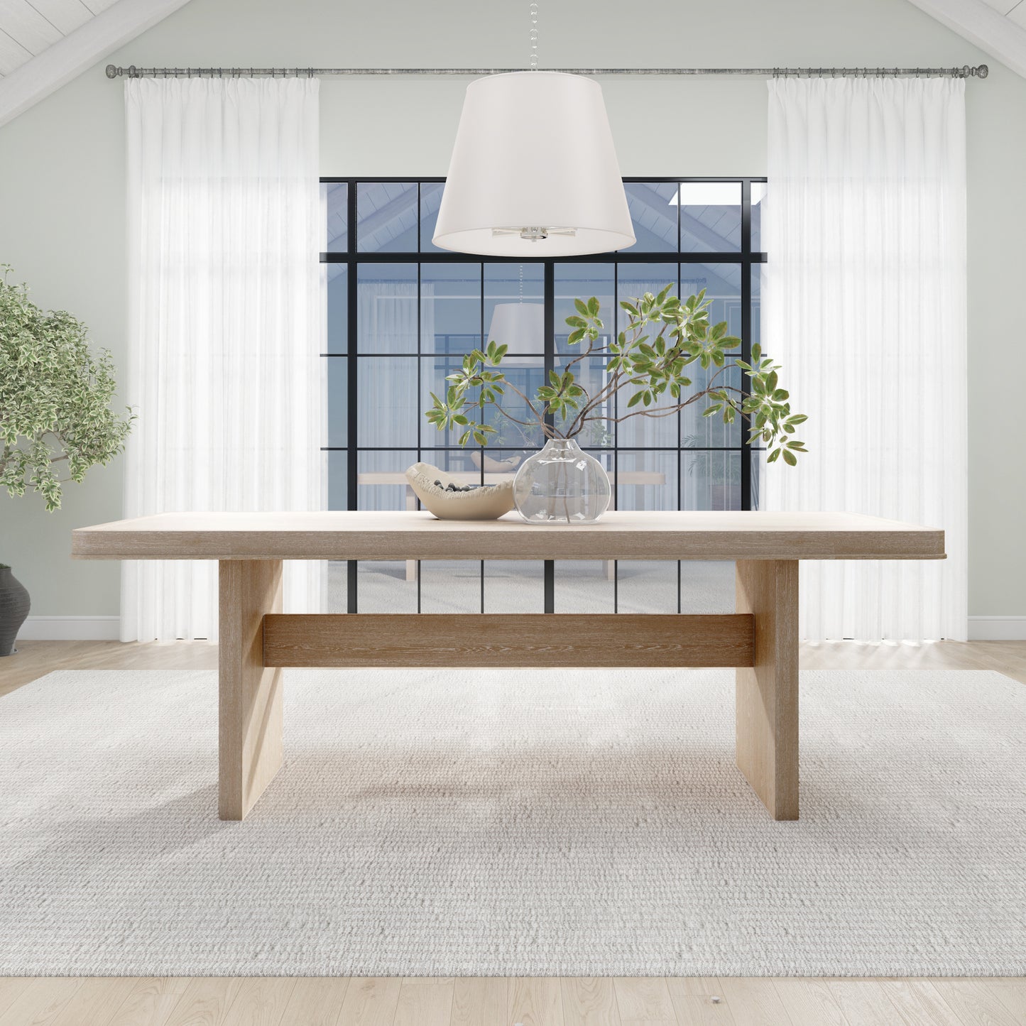 Portsmouth Wood Dining Set