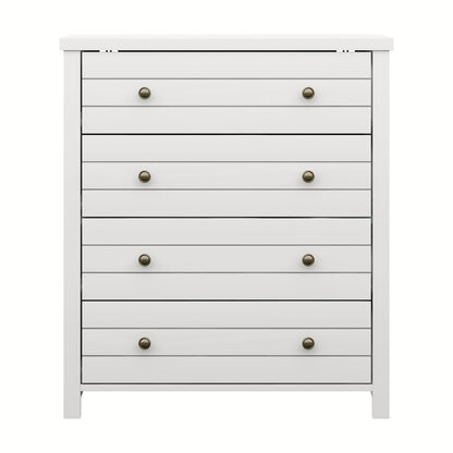 Harmony Wood 4 Drawer Dresser