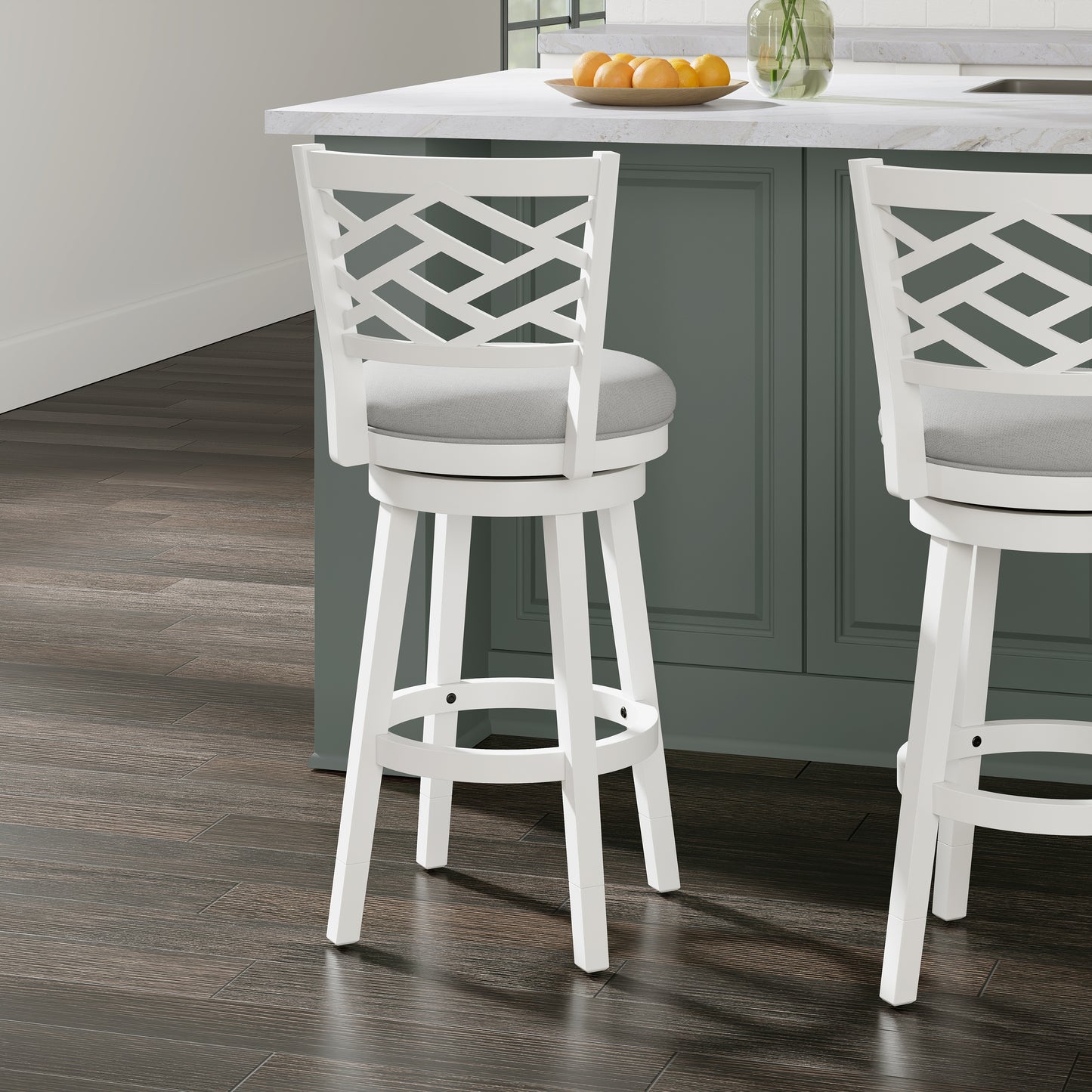 Riva Wood Counter and Bar Stools