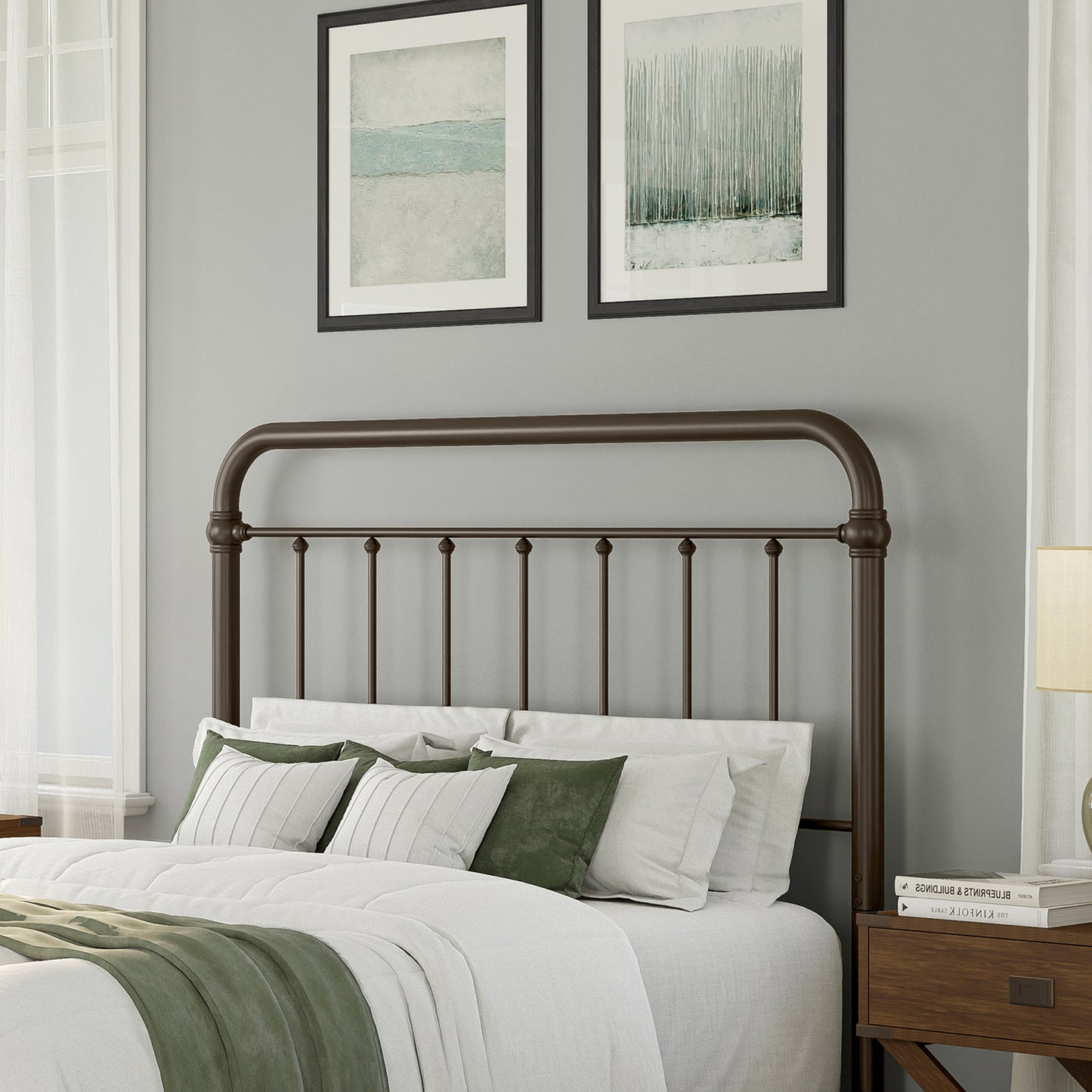 Kirkland Metal Headboard