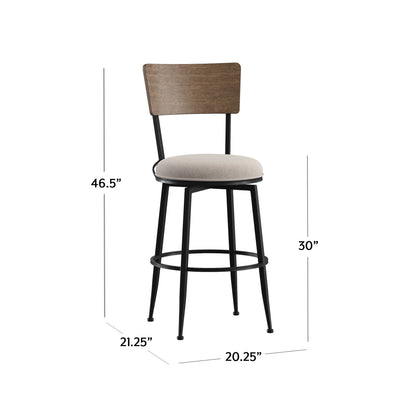 Creason Metal Counter and Bar Stools