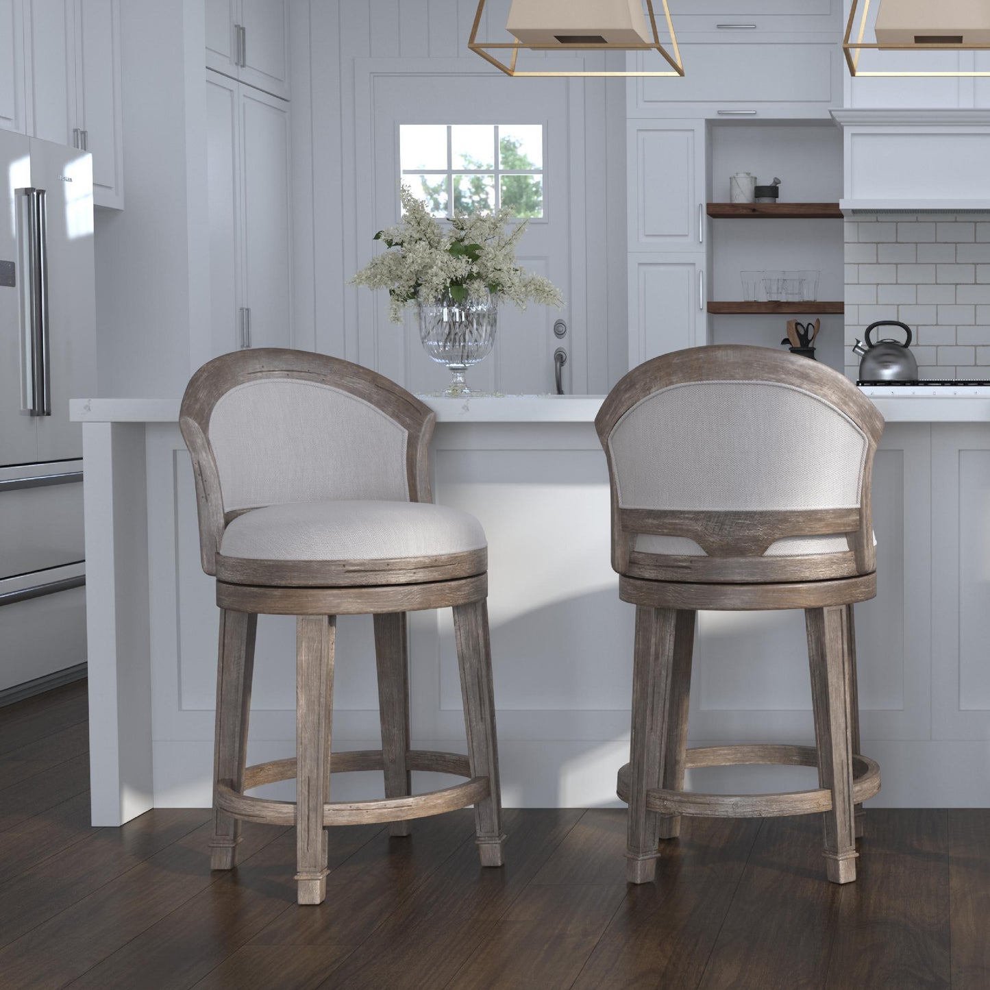 Monae Wood Stool