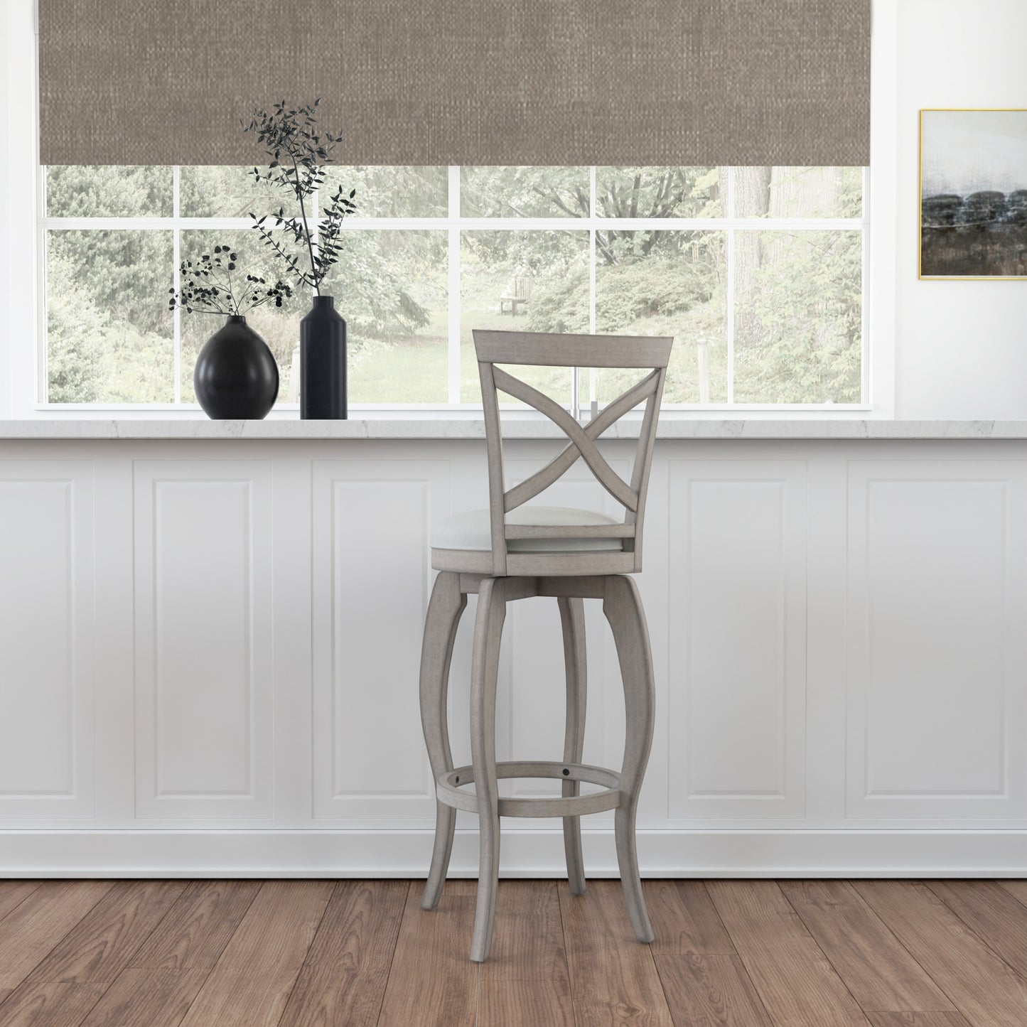 Ellendale Wood Stool