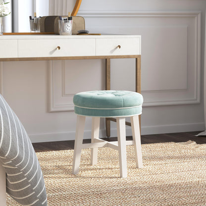 Sophia Wood Vanity Stool