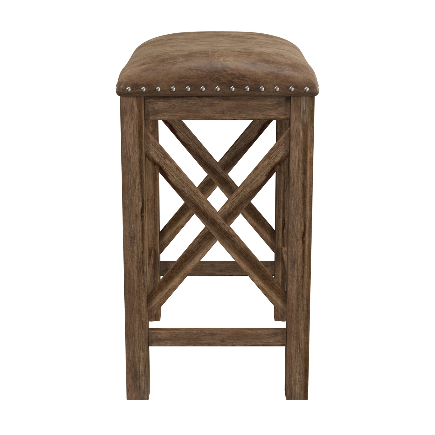 Willow Bend Wood Stool, Set of 2