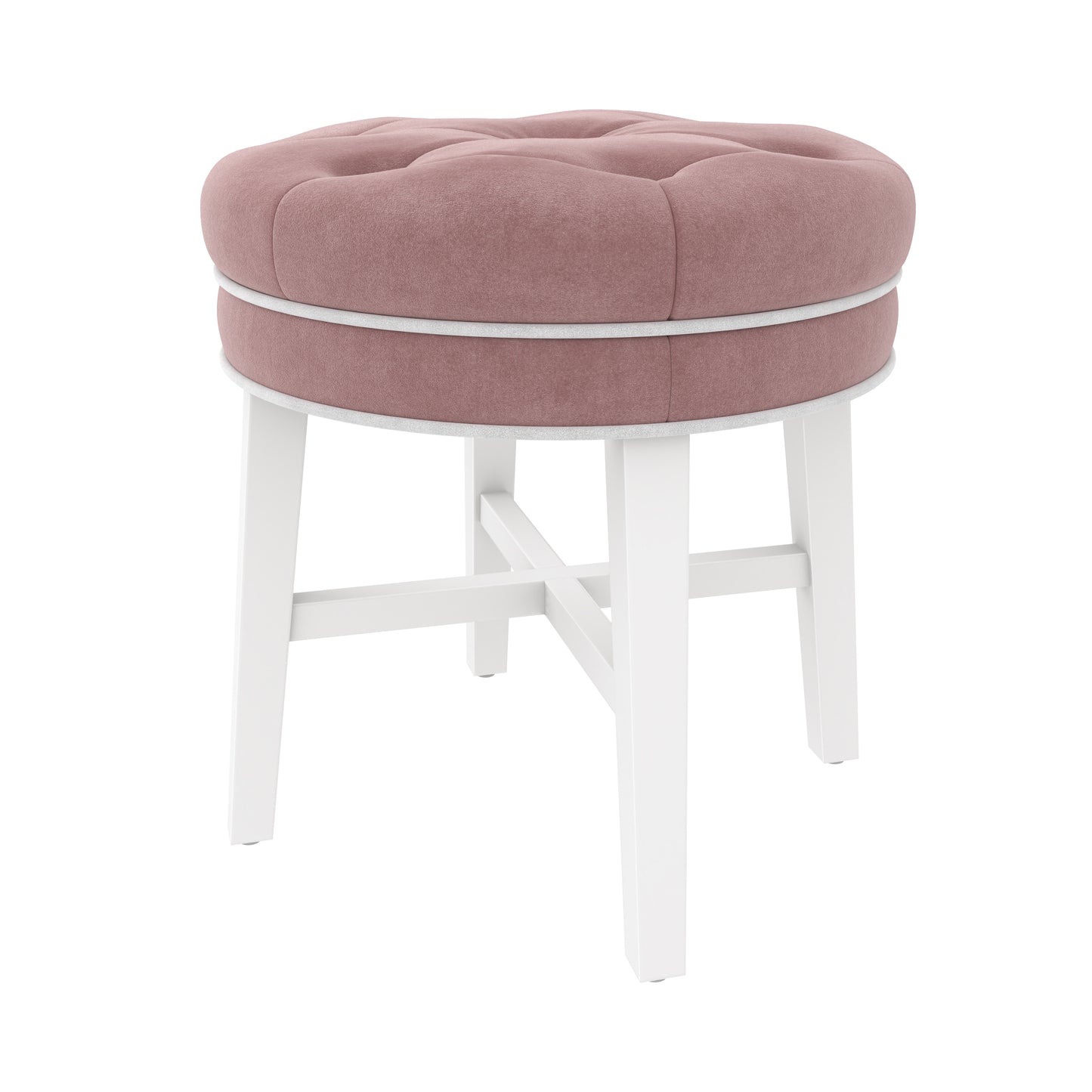 Sophia Wood Vanity Stool