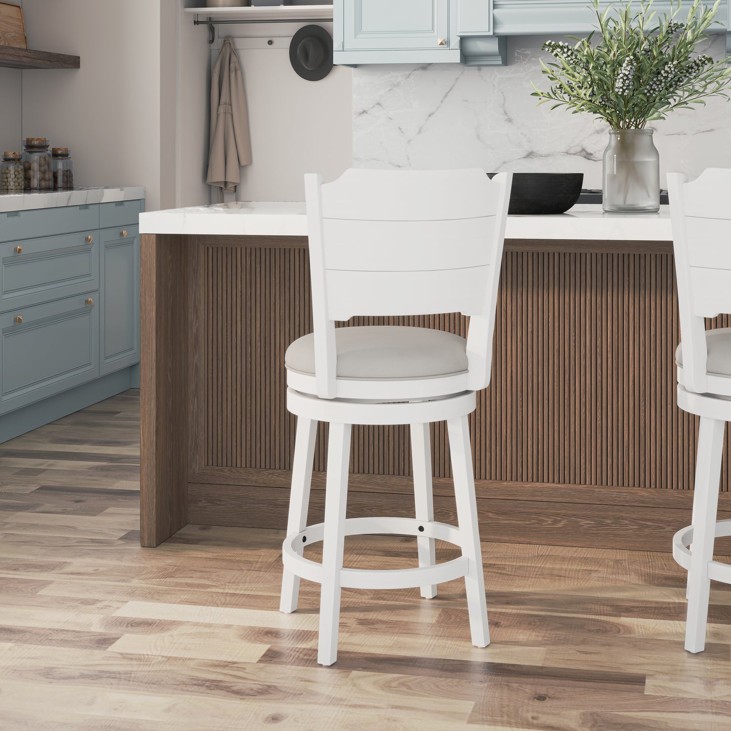 Clarion Wood Stool