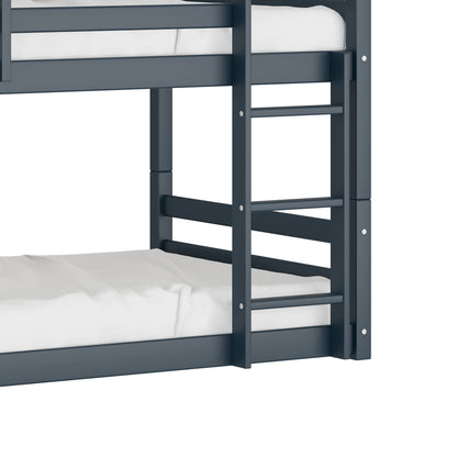 Campbell Wood Floor Bunk Bed