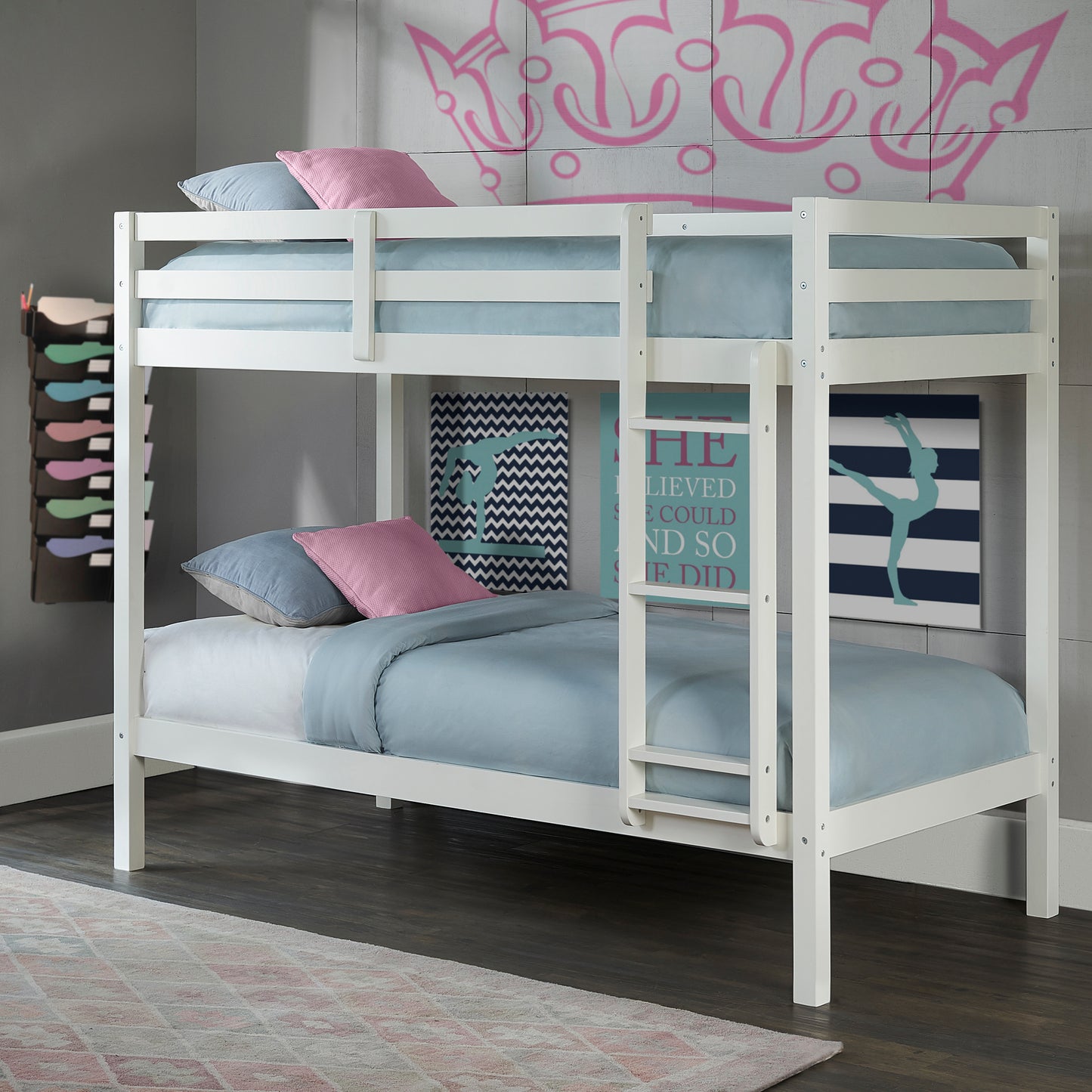Caspian Wood Twin Loft Bed
