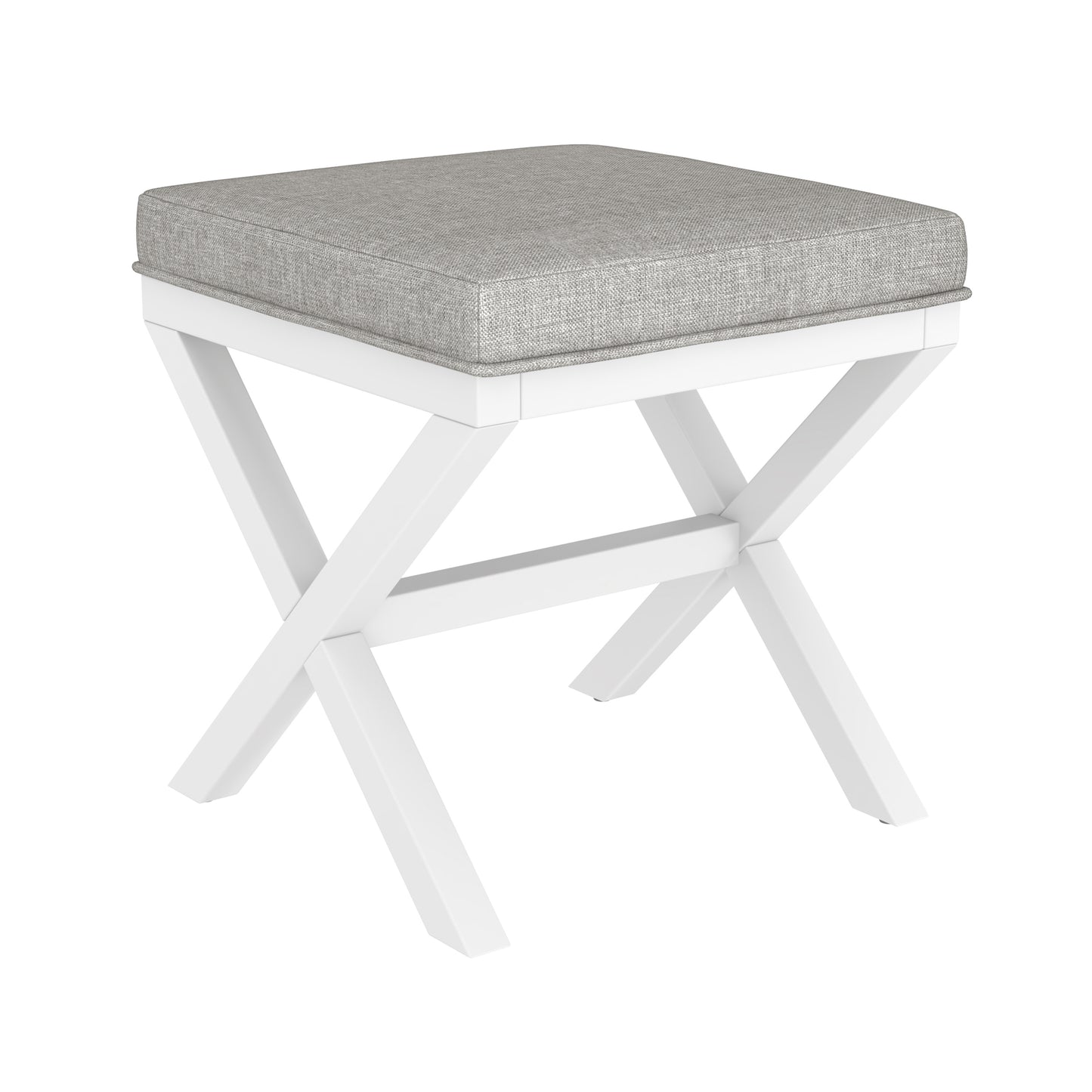 Somerset Wood Vanity Stool
