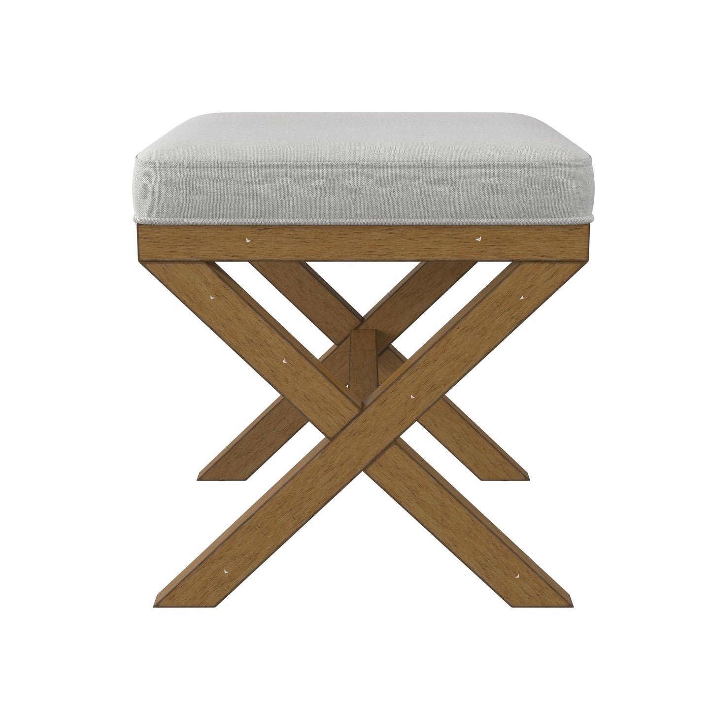 Somerset Wood Vanity Stool