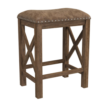 Willow Bend Wood Stool, Set of 2