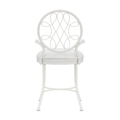 O'Malley Metal Vanity Stool