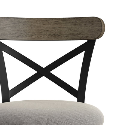Reid Wood Counter and Bar Stools